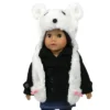 Sophia’s Polar Bear Faux Fur Hat For 18” Dolls, White -Best Toy Store GUEST ed84701d 90e4 41f0 98fc 2d49e07b59f3