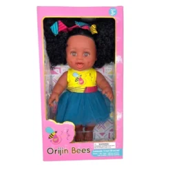 Orijin Bees Sugar Puff 12" Baby Bee Doll - Black Hair With Brown Eyes -Best Toy Store GUEST eddfc900 beaf 49a5 950e 79a90493da08