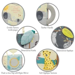 Lambs & Ivy Jungle Friends Developmental Soft Book & Elephant Plush Toy Gift Set 15 Lambs & Ivy Jungle Friends Developmental Soft Book & Elephant Plush Toy Gift Set -Best Toy Store GUEST ef266b59 8ae9 4a0a a20b 2d76fe29d80f