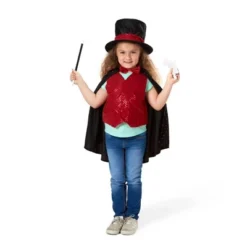 Melissa & Doug Magician Role Play Costume Set - Includes Hat, Cape, Wand, Magic Tricks 13 Melissa & Doug Magician Role Play Costume Set - Includes Hat, Cape, Wand, Magic Tricks -Best Toy Store GUEST f425e58f 2eed 4726 a62b db6a4d95ab7d