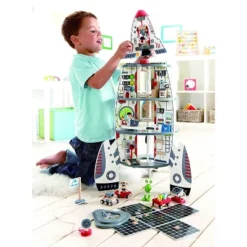 Hape Multi Level 4 Tier 37 Piece Wooden Discovery Spaceship Center Kids Activity Play Set With Multiple Rooms And Accessories 11 Hape Multi Level 4 Tier 37 Piece Wooden Discovery Spaceship Center Kids Activity Play Set With Multiple Rooms And Accessories -Best Toy Store GUEST f68b42f5 11b0 4494 84d3 53d1e975e225