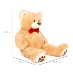 Best Choice Products 38in Giant Soft Plush Teddy Bear Stuffed Animal Toy W/ Bow Tie, Footprints -Best Toy Store GUEST f998e17f 7408 4668 92c0 83b744fed5f7