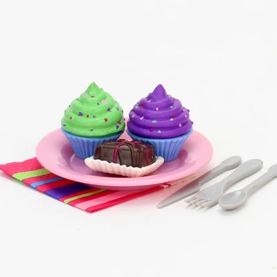 Sophia’s 47 Piece Serving Set With Desserts For 18'' Dolls, Multicolor 5 Sophia’s 47 Piece Serving Set With Desserts For 18'' Dolls, Multicolor - Image 3